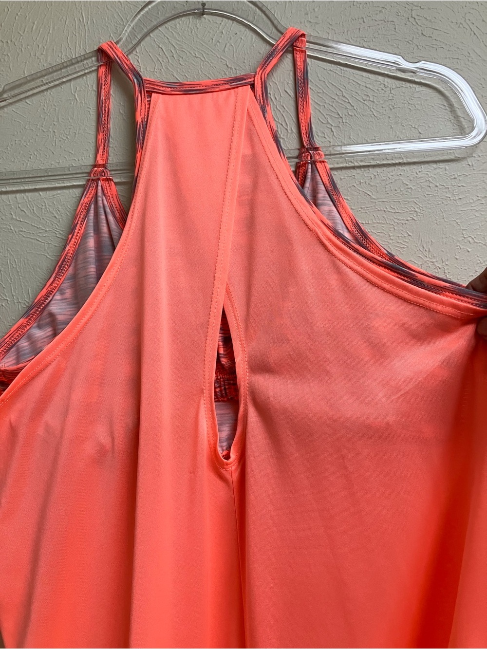 Lightweight Coral Racerback Tank - Picture 2 of 11